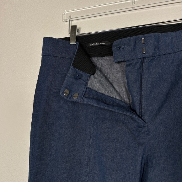 Talbots plus size 20W Portland Trouser blue dark was cotton stretch career wear - Picture 5 of 7